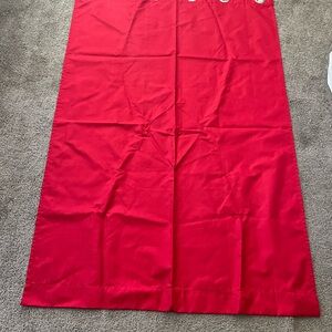 Vibrant Red Blackout Curtains